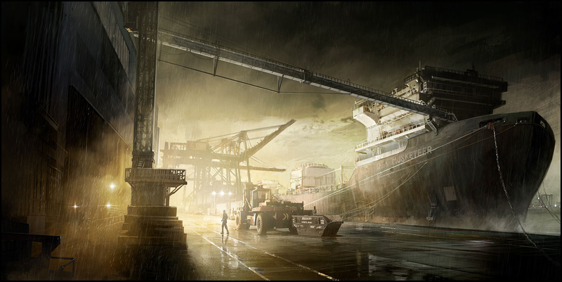 Illustration for article titled Don't Get Caught Out in Heavy Rain's Concept Art